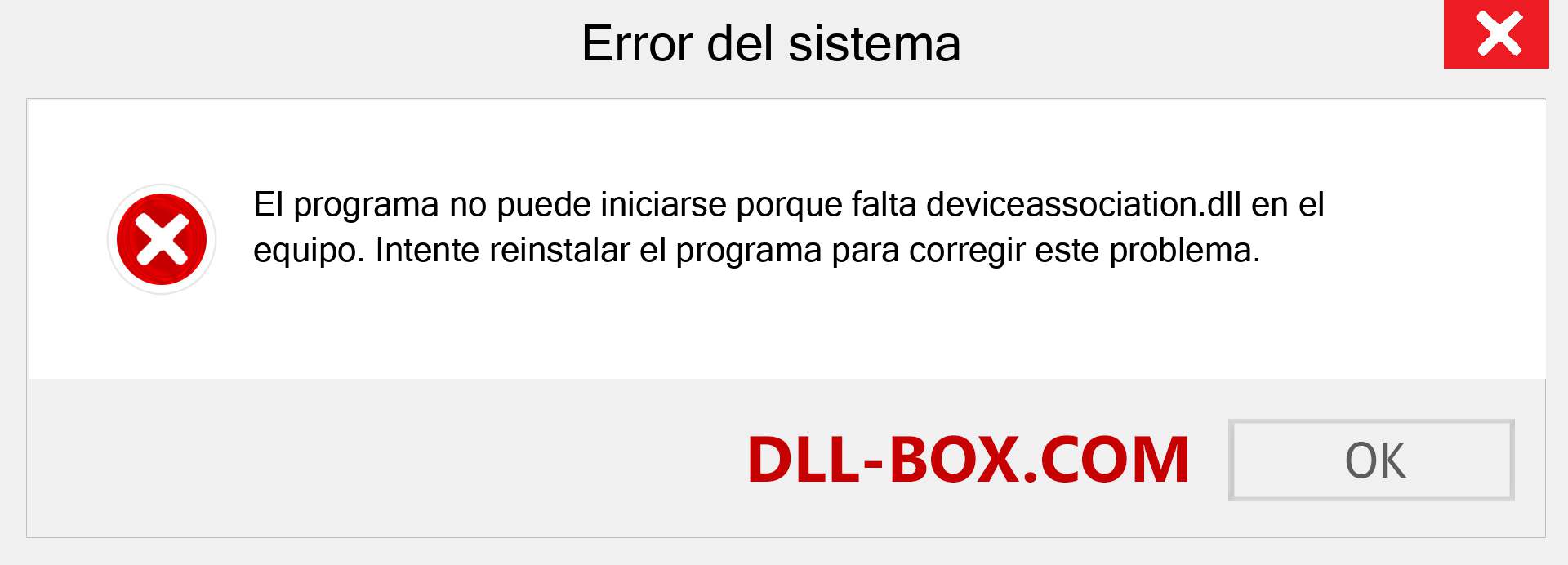 ¿Falta el archivo deviceassociation.dll ?. Descargar para Windows 7, 8, 10 - Corregir deviceassociation dll Missing Error en Windows, fotos, imágenes